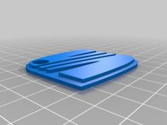 Seat KeyChain 3D Printer Model