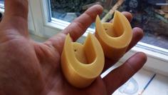 Curtain Rod Holder / Gardinenstangenhalterung 3D Printer Model