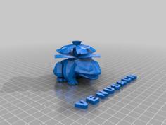 Venusaur 3D Printer Model