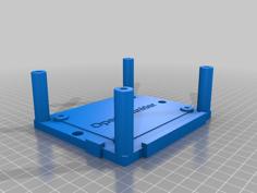 OpenSprinkler Pi Enclosure With 20×4 LCD 3D Printer Model