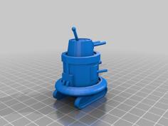 WW! Recon Tub Tank 3D Printer Model