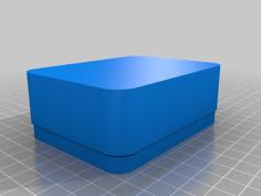 Customizable Stackable Project Boxes / Small Containers 3D Printer Model