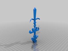 Aramadyl Godsword 3D Printer Model