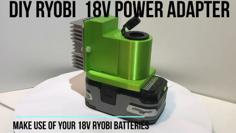 RYOBI DIY 13.8V Regulated Power Station 3D Printer Model