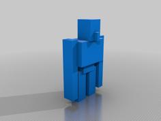 Iron Golem 3D Printer Model