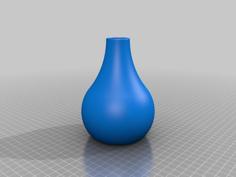 Simple Bottle Vase 3D Printer Model