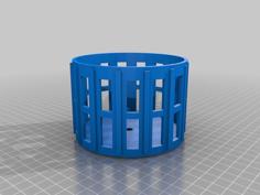 Air Raid Siren Housing 3D Printer Model