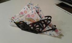 Butterfly Napkins Holder 3D Printer Model