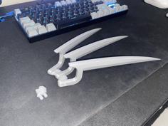 Wolverine Claws Joint Modified 3D Printer Model