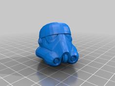 Rebels Storm Trooper Helmet 3D Printer Model