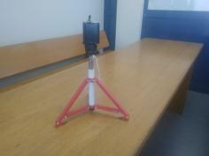 Selfie Stick Folded Tripod Upgrade 3D Printer Model