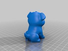 Niko The Puppy Separate 3D Printer Model