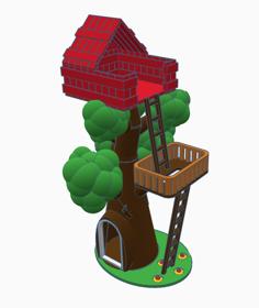 Tree House 3D Printer Model