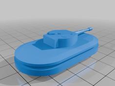 Turret Hatch Cover – DF65 RC Sailboat Replacement Hatch Cover 3D Printer Model