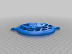 Fallout_fan_cover_140mm 3D Printer Model