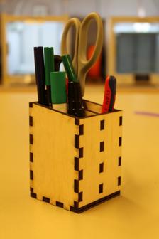 Lasercut Pen Stand / Wallmount