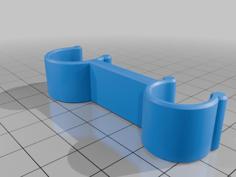 Rod Clip Customizable 3D Printer Model