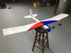 Foamboard Glider 3D Printer Model