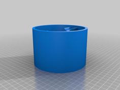 Espresso Knock Box Using 3/4 Inch Or 20mm Dowel 3D Printer Model