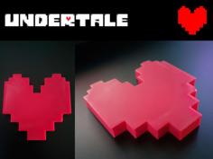 Undertale Soul / Heart / Icon 3D Printer Model