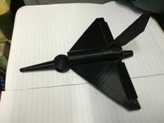 Delta Rocket – RC Glider Or EDF Jet 3D Printer Model