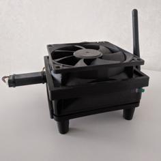 Tox3 80×80 Cooling Fan Adapter 3D Printer Model