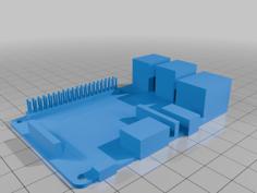 Raspberry Pi (3B+) Simple Model 3D Printer Model