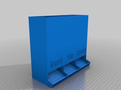 Verdeelbakje Dispenser Bouillonblokjes 3D Printer Model