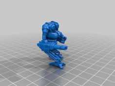 Corvis 2 Mech 3D Printer Model