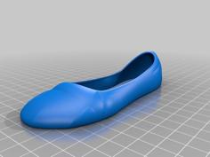 Ballet Shoe 3D Printer Model