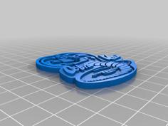 Cobra Kai Key Chain, Earring, Dogtag, Jewlery 3D Printer Model