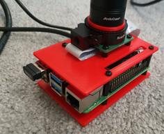 Pi3 Pi4 Pi5 Simple Stand-off Case 3D Printer Model