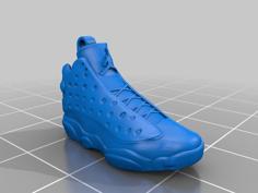 Air Jordan XIII 3D Printer Model