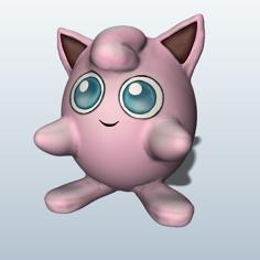 Jigglypuff 3D Printer Model