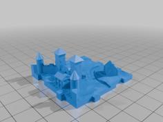 Mage And Witch Expansion For Rifraf 3D Carcassonne 3D Printer Model