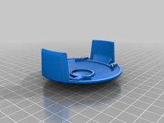 Grass Trimmer Lid 3D Printer Model