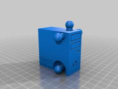 Fixed CymonBot Torso 3D Printer Model