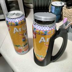 Arizona/Peace Tea Handle And Cap Set 3D Printer Model