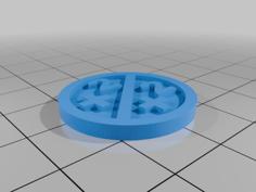 MTG +2/+2 Counter 3D Printer Model