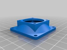 45mm To 30mm Fan Adapter 3D Printer Model