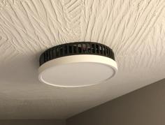 Bathroom Vent Light Fixture 3D Printer Model