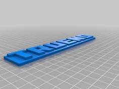 AE86 Trueno Badge 3D Printer Model