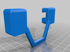 Simplistic Stylish Phone Stand 3D Printer Model