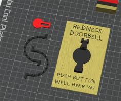 Redneck Doorbell 3D Printer Model