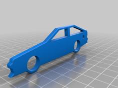 AE86 Hatch Keychain 3D Printer Model