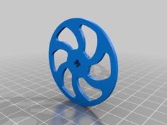 Mars Rover Wheel For Lego, TPU 3D Printer Model