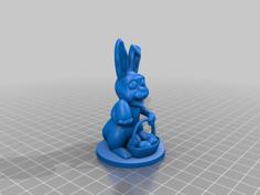 Easter Bunny 3D Printer Model