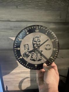 Laser Cut Batclock Slate