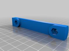 Magnet Mounting Plate Thingy (25mm Conduit) 3D Printer Model