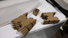 Laser Cut Cardboard Corners